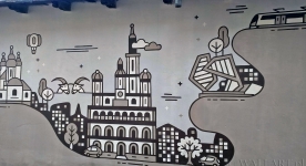 城市社区创意墙绘彩绘